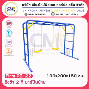 Firm-PG-22 อุปกรณ์ชิงช้า 2 ที่ บาร์ปีนป่าย