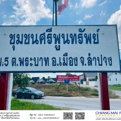 Read more about the article ชุมชนบ้านศรีพูนทรัพย์ เทศบาลเมืองเขลางค์นคร